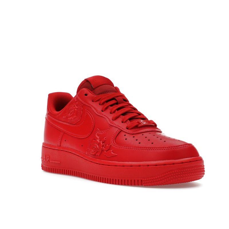 Nike Кроссовки женские Air Force 1 07 Red Roses University-Red Black HF2016-600