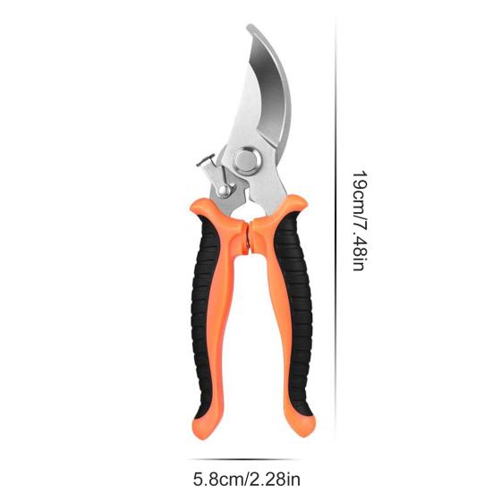 Garden Pruning Shears Stainless Steel Gardening Shears Tree Branch Cutter Snips Sharp Scissors for Cutting Flower Hedge Stem