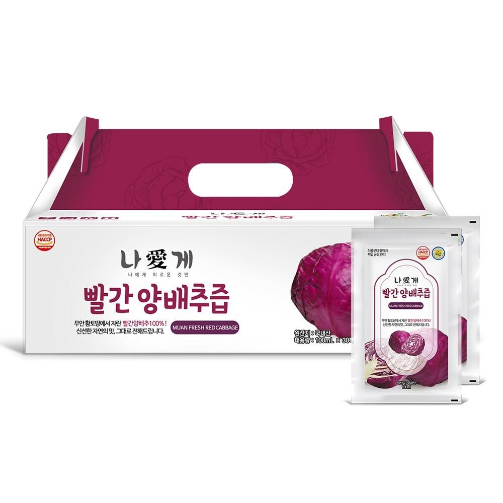 Muan Red Cabbage Juice 100ml (4 pcs, 3L)