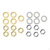 10x Electric Guitar Nuts 9.36mm M9.36 Input Output Lock Washer