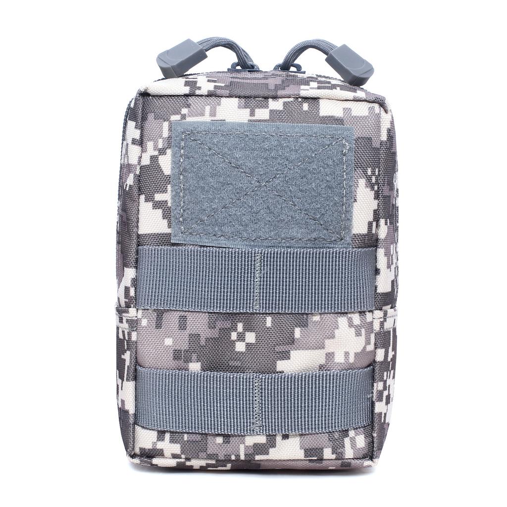 Подсумки Molle 600D Маленькая тактическая поясная сумка Водостойкий утилитарный EDC Подсумок для телефона и бутылки Мужской для крепления к рюкзаку для активного отдыха