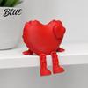 Фигурка-Украшение Сердце с Артикулированными Ногами 3D Печатная Форма Статуэтка