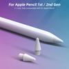 Для стилуса Apple Pencil Гладкие запасные наконечники Для Apple Pencil 1-го 2-го поколения Наконечник Наконечники для карандаша Для стилуса iPad Запасной наконечник