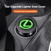 Car Ignition Device Lighter Cap Dust Proof Cover For Lexus Fsport RX330 IS250 Ct200h ES300h RX350 IS300h NX300h LS Accessories