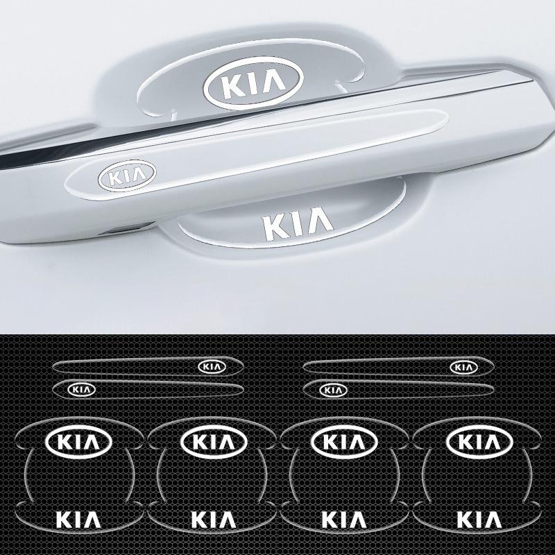 MTDY7 8-Pack Car Door Bowl Anti-Scratch Sticker Clear Protective Strip for Kia Sportage Ceed Picanto Rio ProCeed Niro 5 3 4 K7 5 8