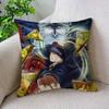 Hot Anime M-Mashle Cartoon Cushion Cover Polyester Sofa Cushions Decorative Throw Pillows Home Decoration Pillowcover