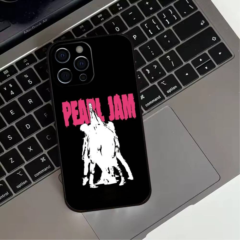 Чехол для телефона Band P-Pearl J-Jam Модный Силиконовый Мягкий Для IPhone 17 16 15 14 13 12 11 X XR Plus Pro Max Plus