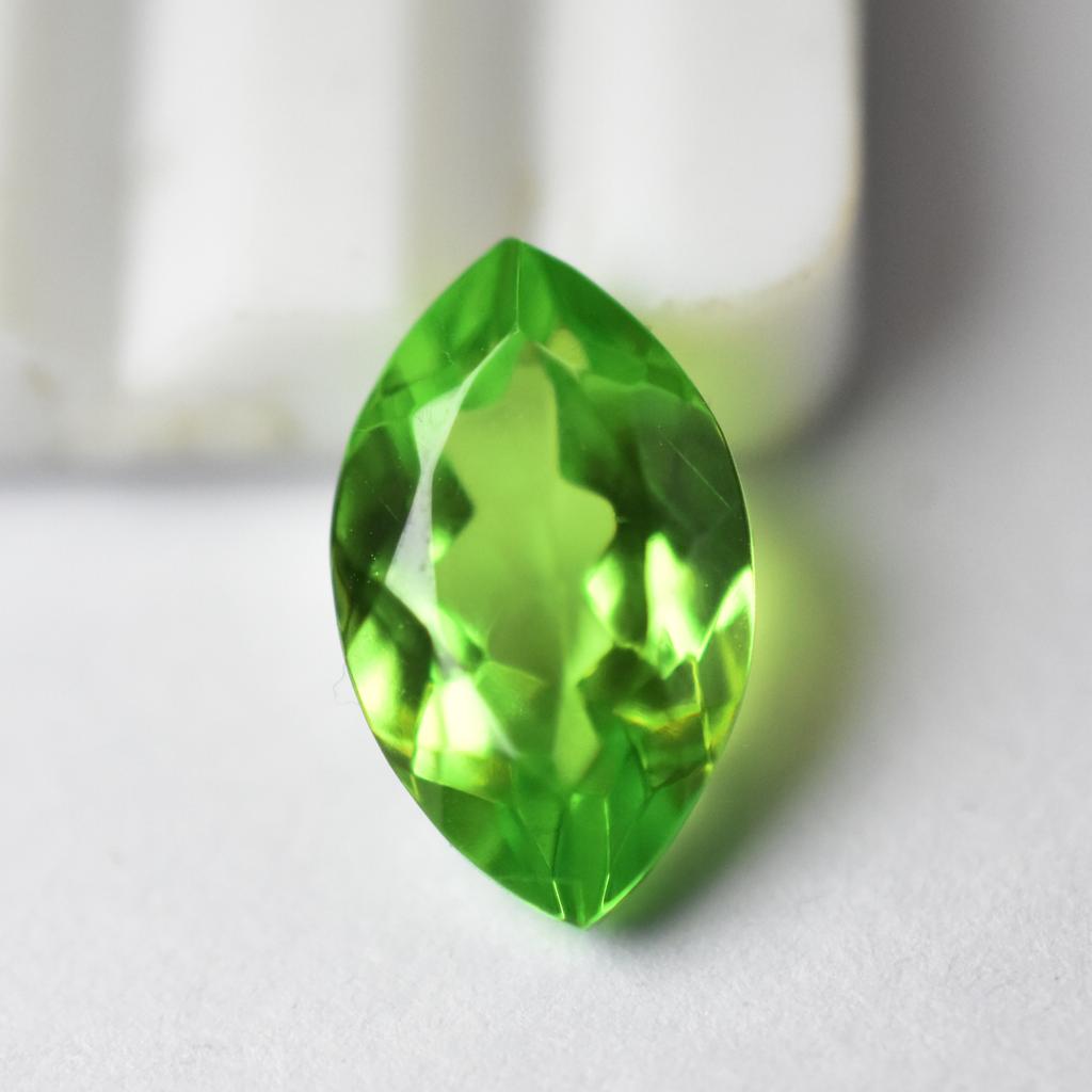 Top Quality 7.35 Ct Natural Green Peridot Marquise Cut Loose Gemstone