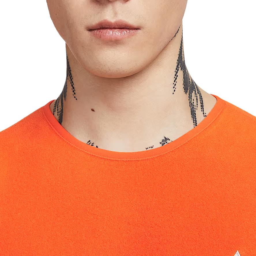 Nike Серия ACG Волк Дерево Однотонная Свободный крой Круглый вырез Толстовка Мужская толстовка HV1118-819