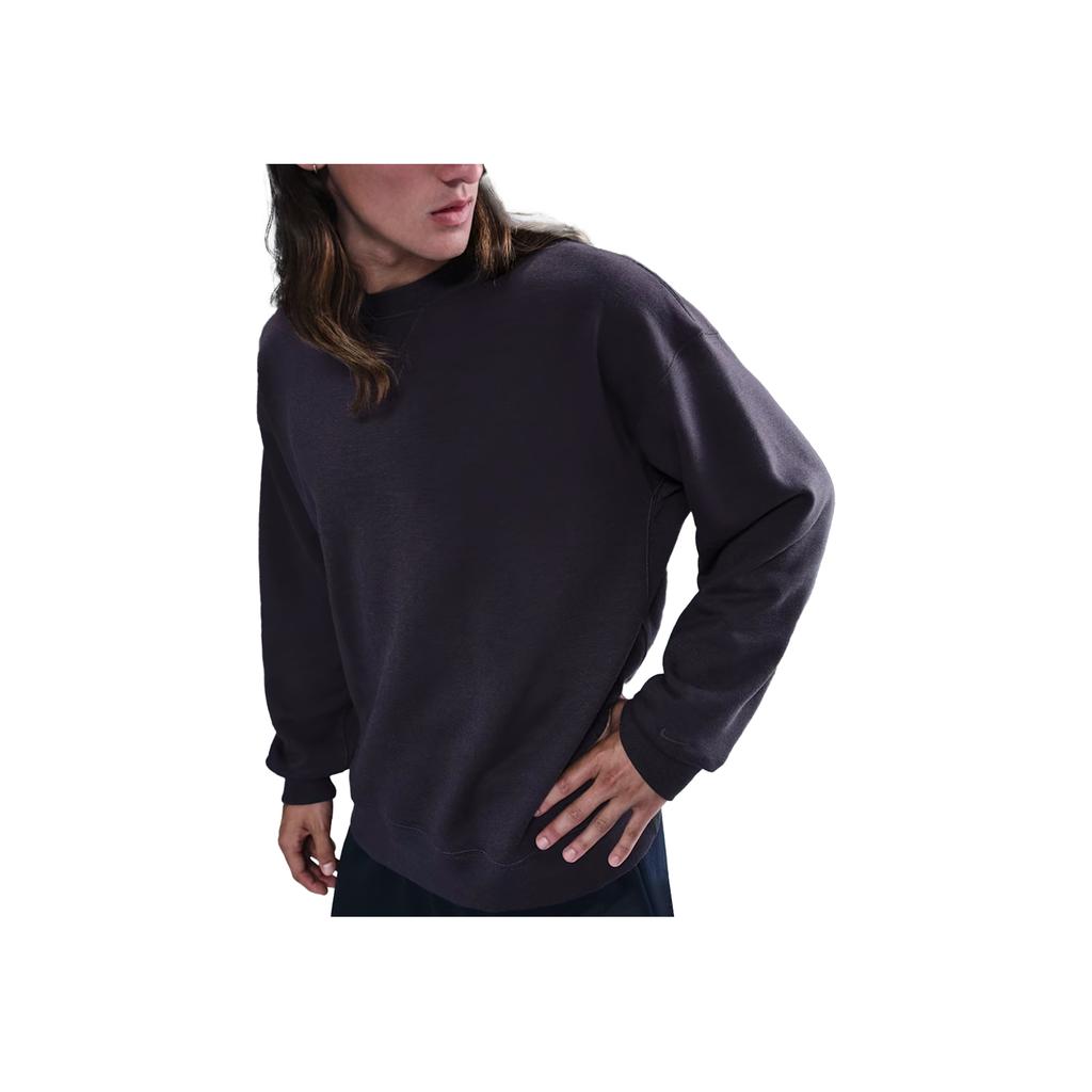 Nike Loose Fit Crew Neck Long Sleeve Sweatshirt Men tops Deep-Purple FV4883-540