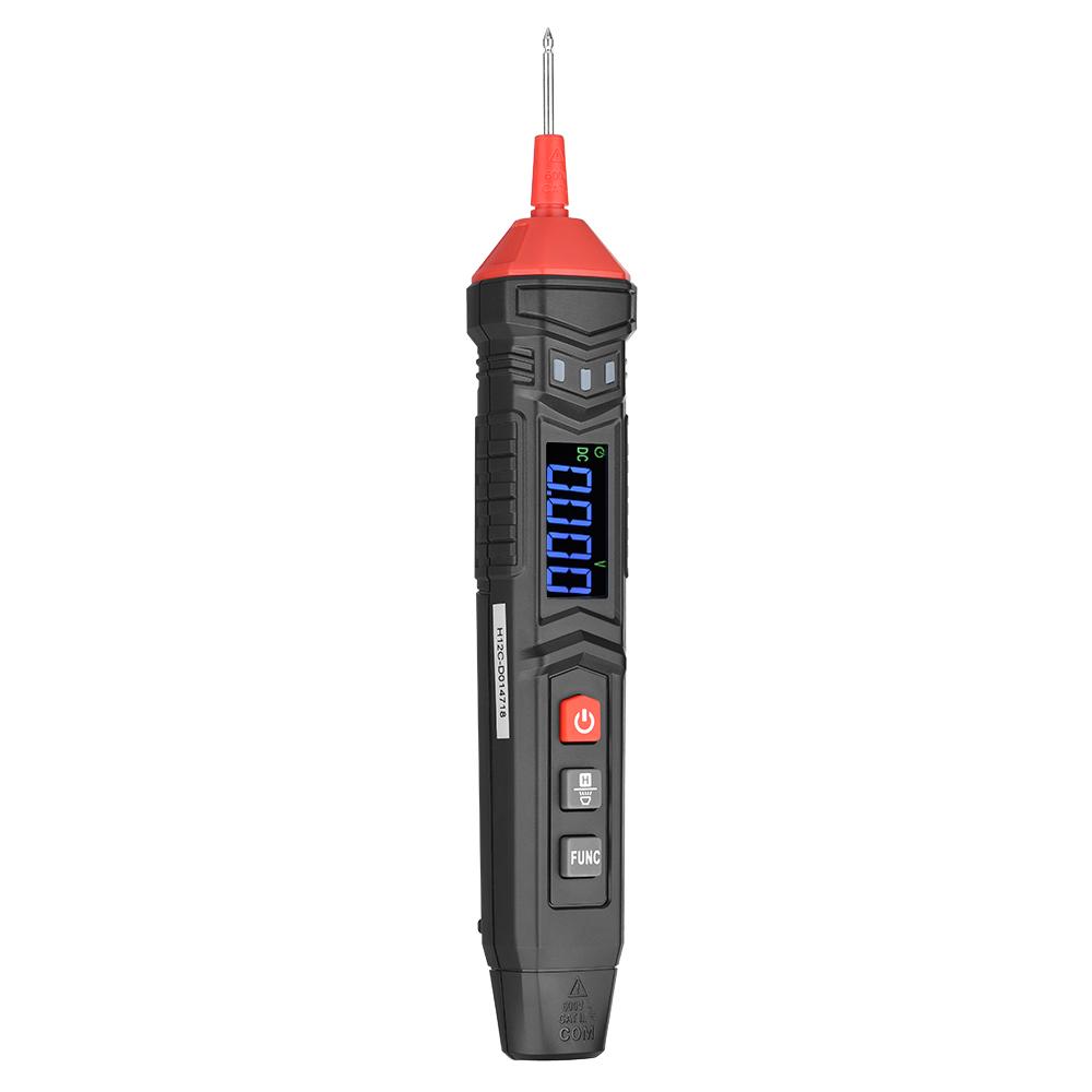 HABOTEST HT121 Цифровые мультиметры перьевого типа Умный портативный мультиметр True RMS с ЖК-дисплеем 4000