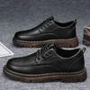 Casual Soft Sole Height Increasing Shoes For Men's Height Increasing Leather Shoes New Sports And Casual Leather Shoes 39-44