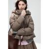 Qiushui Yiren 2024 Зимняя женская куртка-пуховик с капюшоном из гусиного пуха