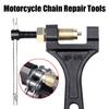 Universal Chain Breaker Tool Durable Steel for 420-530 Chains All-Terrain Vehicle Motorcycle Easy DIY Repair Precise Operation
