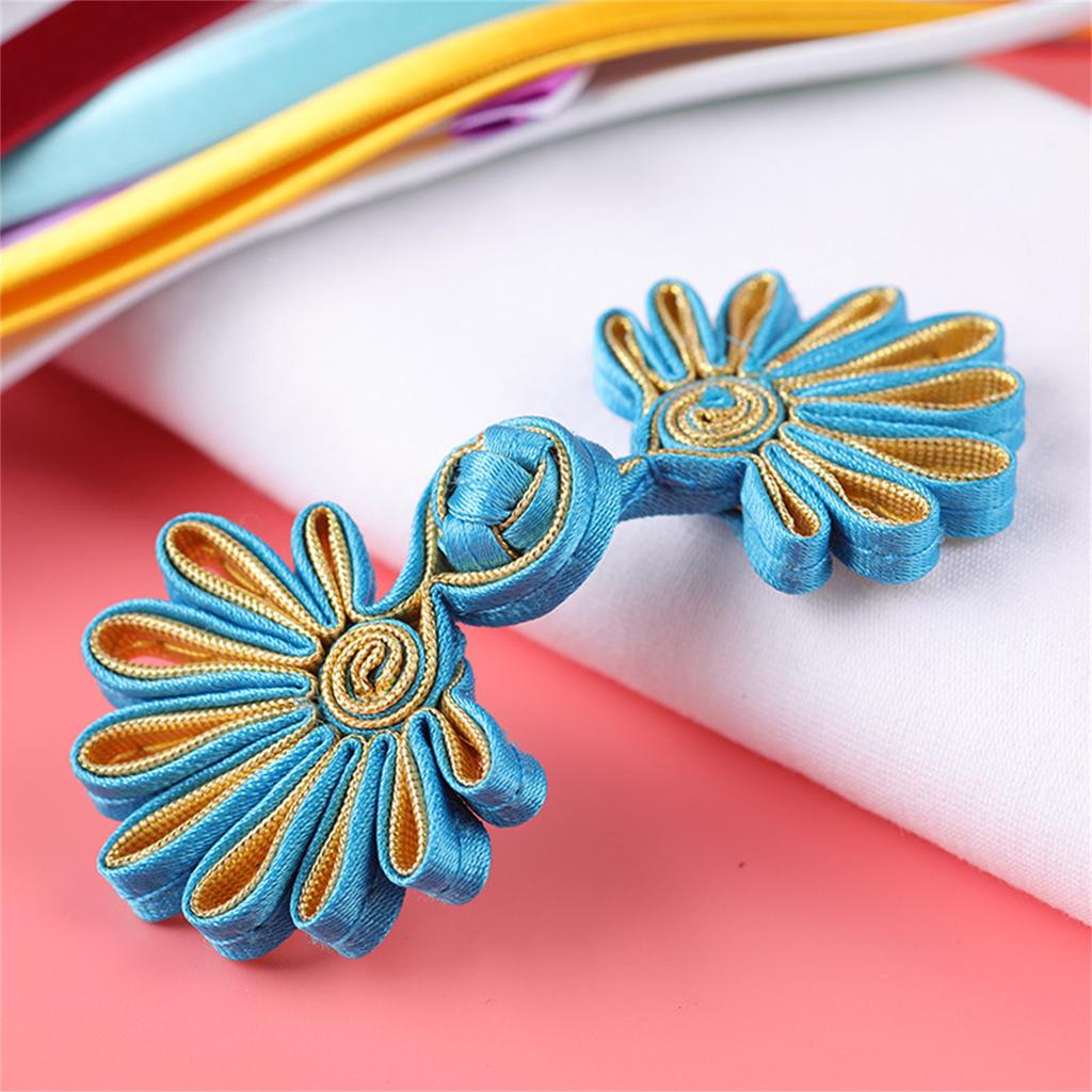 5 Pairs/Pack Cheongsam Closure Sewing Fasteners Chinese Knots Frog Button Decorative Buttons Chinese Traditional Buttons