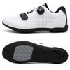 Men Rubber Professional Bike Boots Comfortable Cycling Sneakers Women Bicycle  Flat Unisex Cleat Sport Cycling Speed Shoes