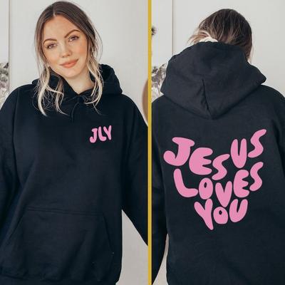 Электронная коммерция Осенне-зимняя женская одежда с рукавами на плечах и буквенным принтом С капюшоном и воротником сзади Бархатный свободный свитер