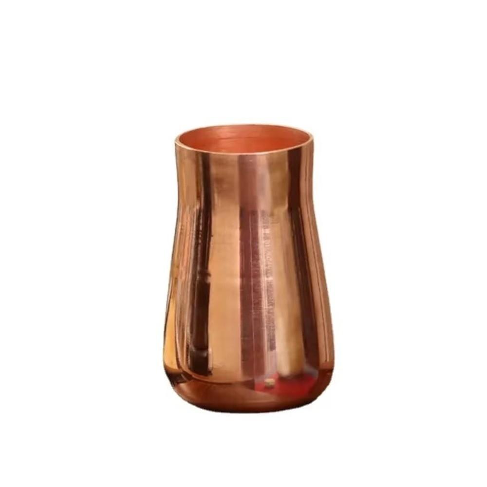 Handcrafted Pure Copper Mug 350 ml Capacity Drinkware Mug Vintage Copper Moscow Mug Breakfast Use