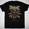 SLIPKNOT ГОТОВЬТЕСЬ К HELL TOUR Хлопок Черный Все Размеры Футболка Для Мужчин TT232 Унисекс Футболка