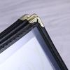 Foldable PVC Transparent Menu Cover A4 Shell Document Folder Stylish A4 Menu Paper Holder  Bar Cafe