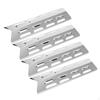 4Pcs BBQ Heat Plate Cover, Grill High Temperature Resistant Accessories Burner Cover