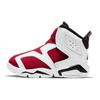 Кроссовки Air Jordan 6 Retro Little Flex TD Carmine White Black CT4417-106