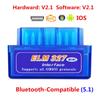 Автосканер OBD2 ELM327 Bluetooth/WIFI V1.5 OBDII ELM 327 BT/WI-FI 1.5 HHOBD HH OBD ELM327 Bluetooth 5.1/1.5 ELM 327 Включить