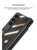 Прозрачный магнитный чехол для телефона Samsung Z Fold6 с держателем для стилуса