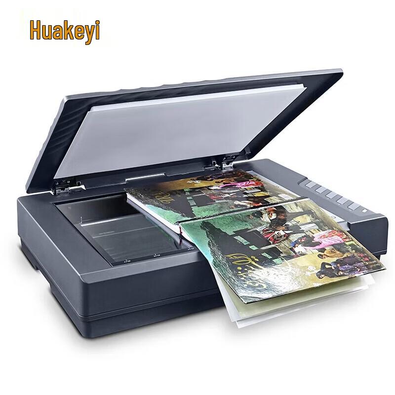 Huakeyi A380Plus A3 Flatbed Document Scanner CN plug (adapter included)