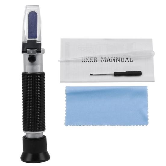 Рефрактометр солености 0-100%, быстрое измерение, автоматические инструменты для тестирования температурной компенсации, ручной мини-метр солености, морская вода