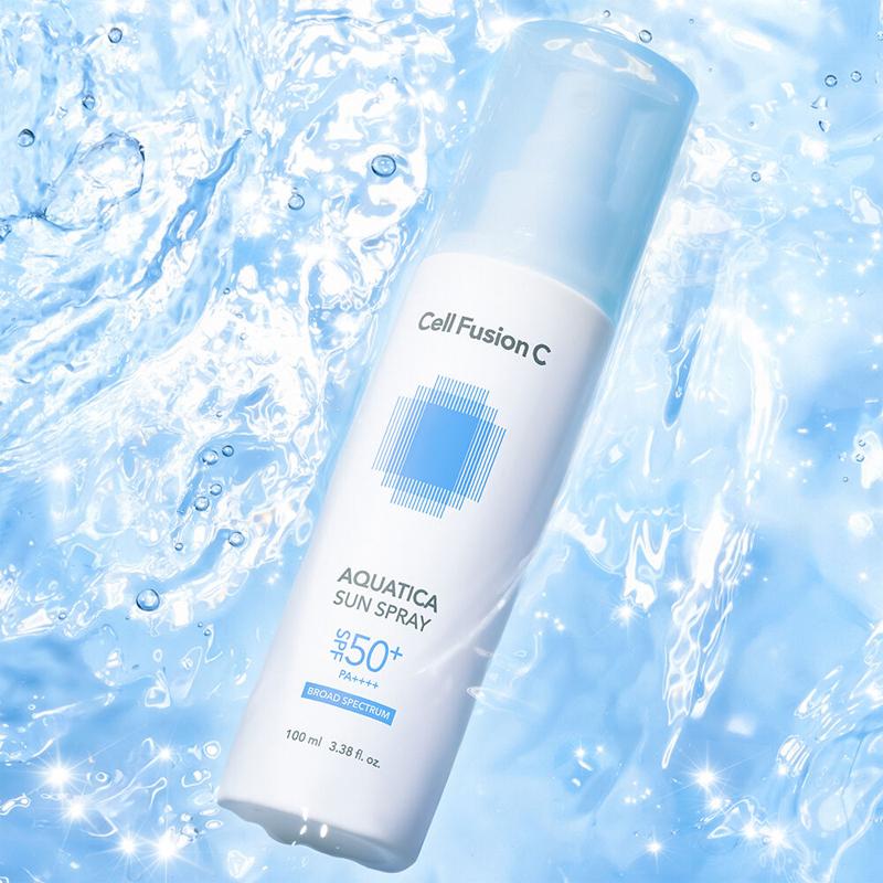 Cell Fusion C Aquatica Солнцезащитный спрей SPF 50+ PA++++ 100 мл