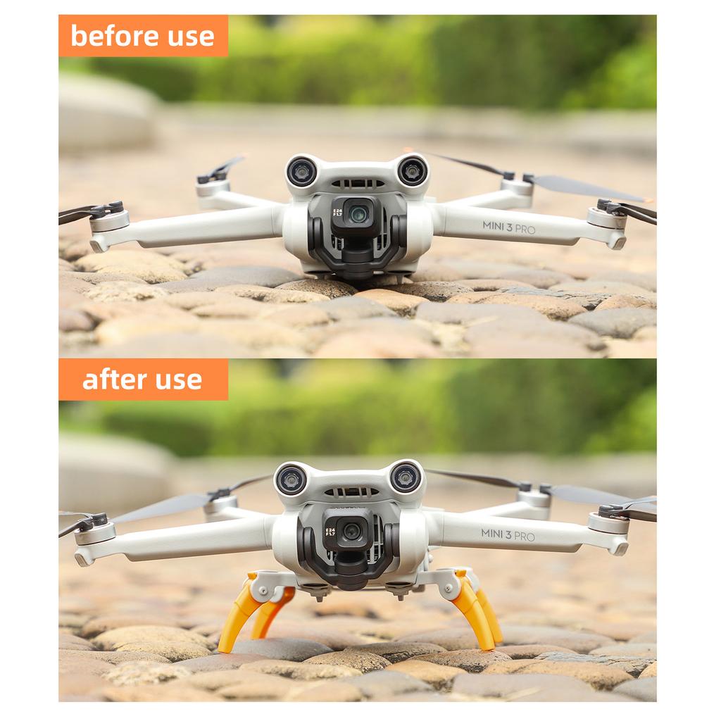 Складное шасси для DJI Mini 3 Pro Удлиненные усиленные стойки Защитная ножка Стойка для аксессуаров DJI Mini 3 Pro