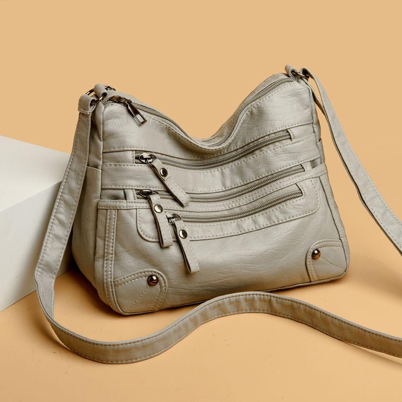 Women's Bag, Large Capacity Single Shoulder Crossbody Bag, Women's Backpack, Middle-aged Mother Bag