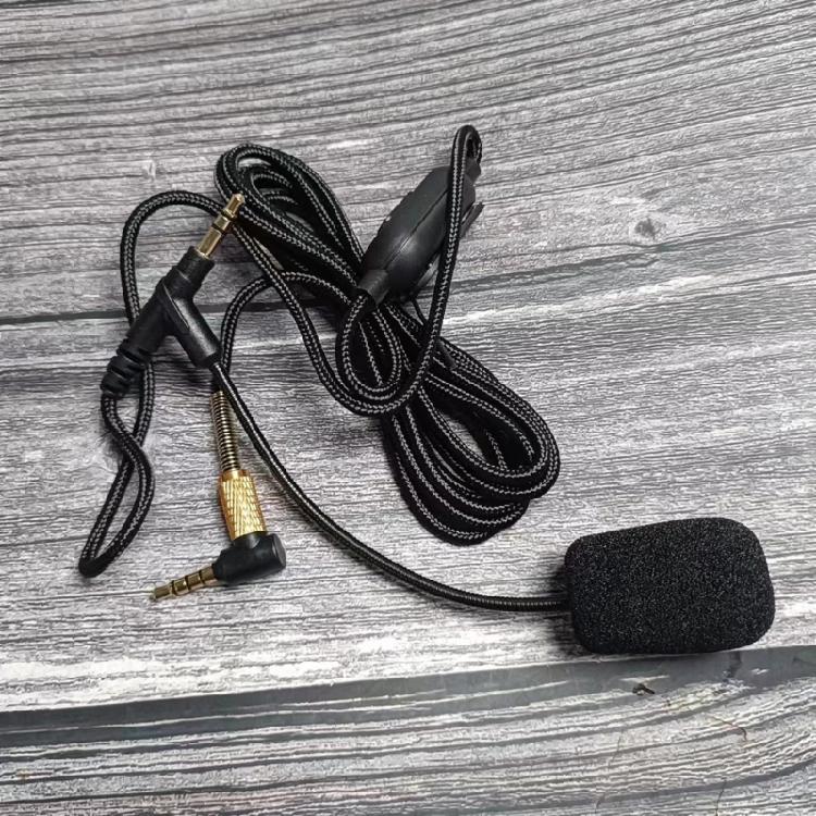 Braided 3.5mm to 3.5mm Cord with Boom Microphone&Volumes Control for 1000XM5 XM4