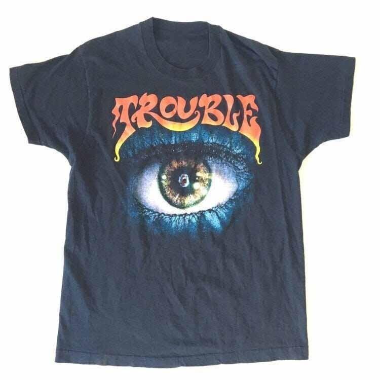 Trouble Band Music - Manic Frustration Shirt Classic Black Unisex S-5XL 1J0363 Unisex T-Shirt