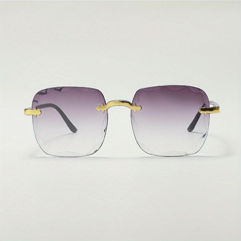 2 шт./3 шт./4 шт. Геометрический узор Ретро Повседневные очки Подходят для пеших прогулок летом