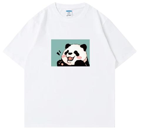 Cute printed casual top for daily wear Summer luxury Womens Tshirt Trendy Unisexs and Womens loose shortsleeved clothing