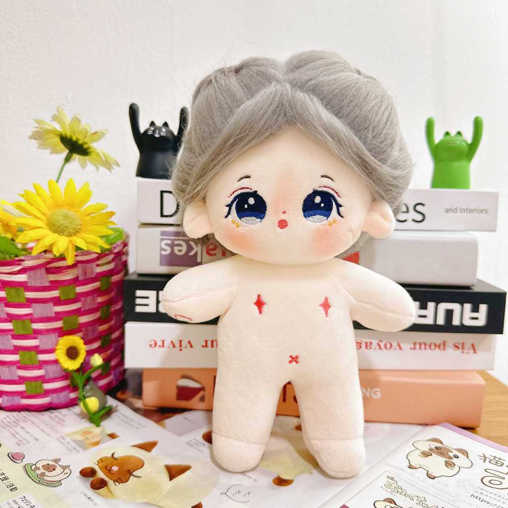 Cotton Stuffed Doll With Removable Clothes For Kids And Adults Collectible Plush Toy Gift
