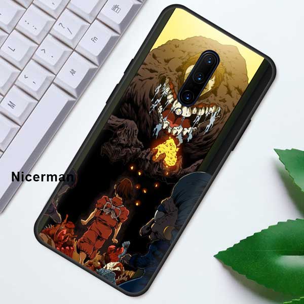Чехол аниме Studio Ghibli Тоторо для Oneplus 7T 7 8 Nord Pro 5G Z 6 6T One Plus 8 OnePlusNord, черный силиконовый чехол для телефона