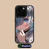 Чехол для мобильного телефона ReZero Rem Waifu для iPhone 17 16 15 14 13 12 11 Air Pro Max Plus Magsafe Матовая поверхность Цветная крышка Роскошный