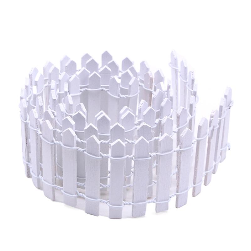 Mini Fence Garden And Bonsai Decoration Fairy Tale Garden Fence Wooden Decoration Diy Handicraft Project Mini Picket Fence