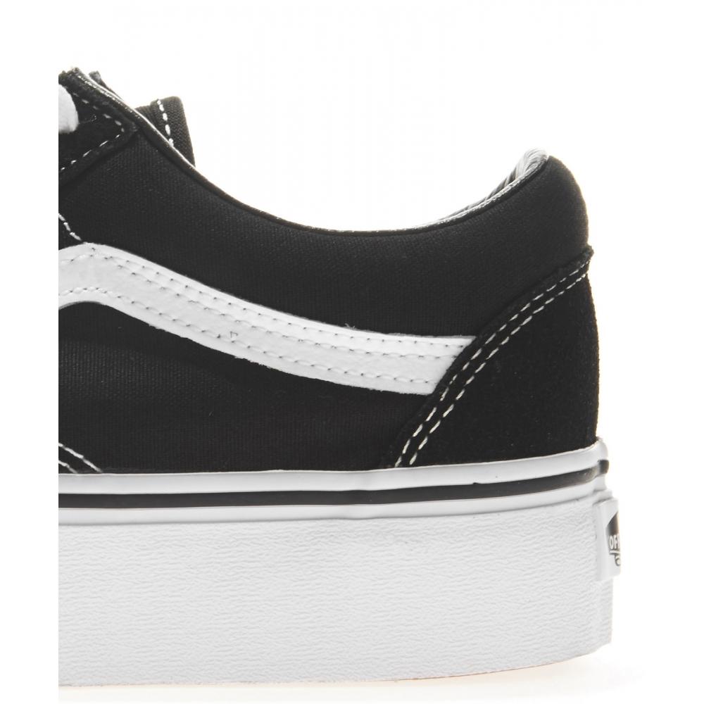 Vans Платформа Old Skool Черный Белый Vn0a3b3uy281 Платформа Old Skool Черный Белый