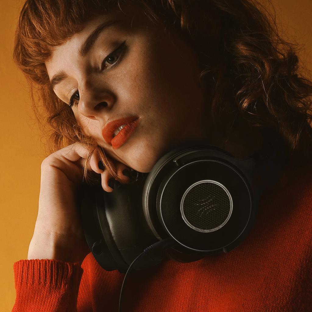 Monitor 60 Professional Studio Headphones,Recording Wired Over Ear Headphones Hi-Res Audio,Soft Comfortable Earmuffs,6.35mm (1/4") Adapter