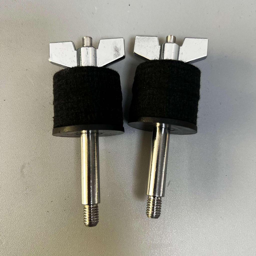 Hi-Hat Clutch & Floor Cymbal Screws with Felt Nuts - Drum Kit Accessories