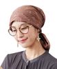 KISS MY LIFE Women's Petit Paisley Turban for Chemotherapy, Champagne Brown (kml100134a)