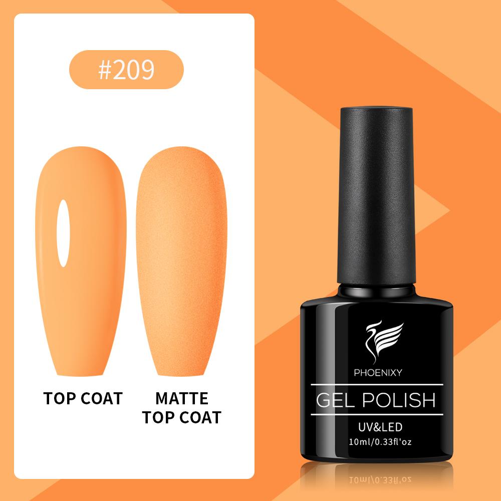 PHOENIXY 10 мл Гель-лак Полуперманентный Гель-лак Цвет Замачиваемый УФ LED Гель Материал для Нейл-арта