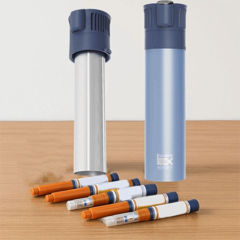 USB Charging Insulin Cooler Box LCD Digital Display Drug Refrigerated Cup  for Home