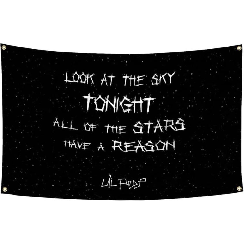 Lil Tapestry Peep Flag 3x5Ft Funny Tapestries Wall Hanging Poster Banner for for Room Wall Garage Man Cave Outddor/Indoor Decor