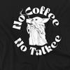 Star Wars: The Mandalorian Mens No Coffee No Talkie Grogu T-Shirt