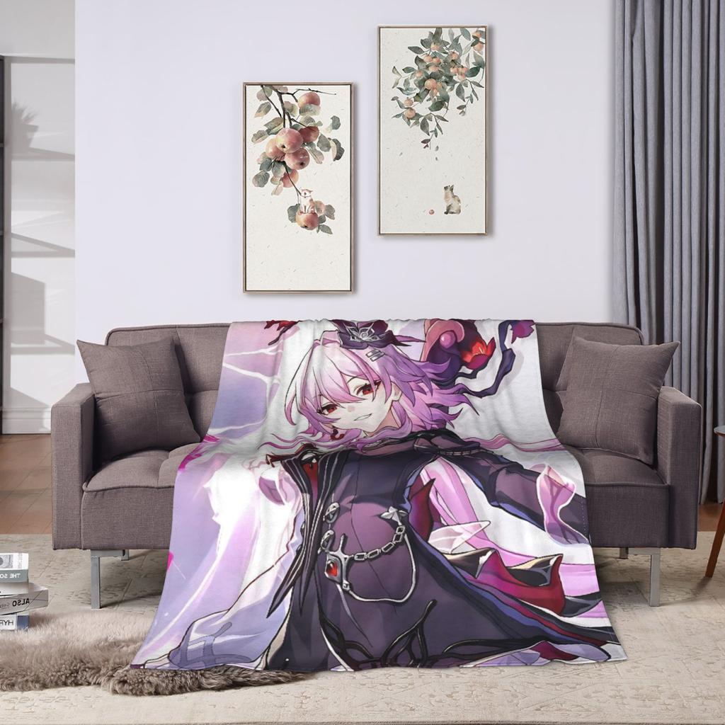 Супер Теплое ОдеялоДетское Взрослое Кемпинг Honkai Star Rail Плед Фланелевое Покрывало Для Улицы Новинка Покрывало для Дивана-Кровати